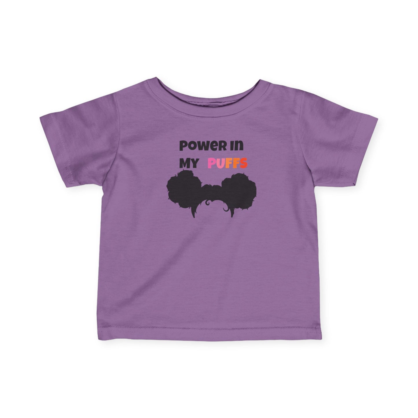 Power in My Puffs Infant Tee – Soft & Empowering Baby Shirt