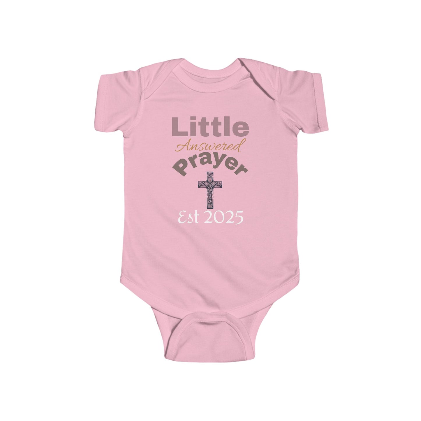 Little Answered Prayer Infant Bodysuit - Cute Baby Gift for Births - Mama's Miracles