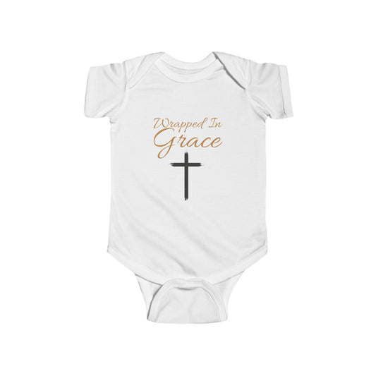 Wrapped in Grace Infant Bodysuit - Perfect Baby Gift - Mama's Miracles
