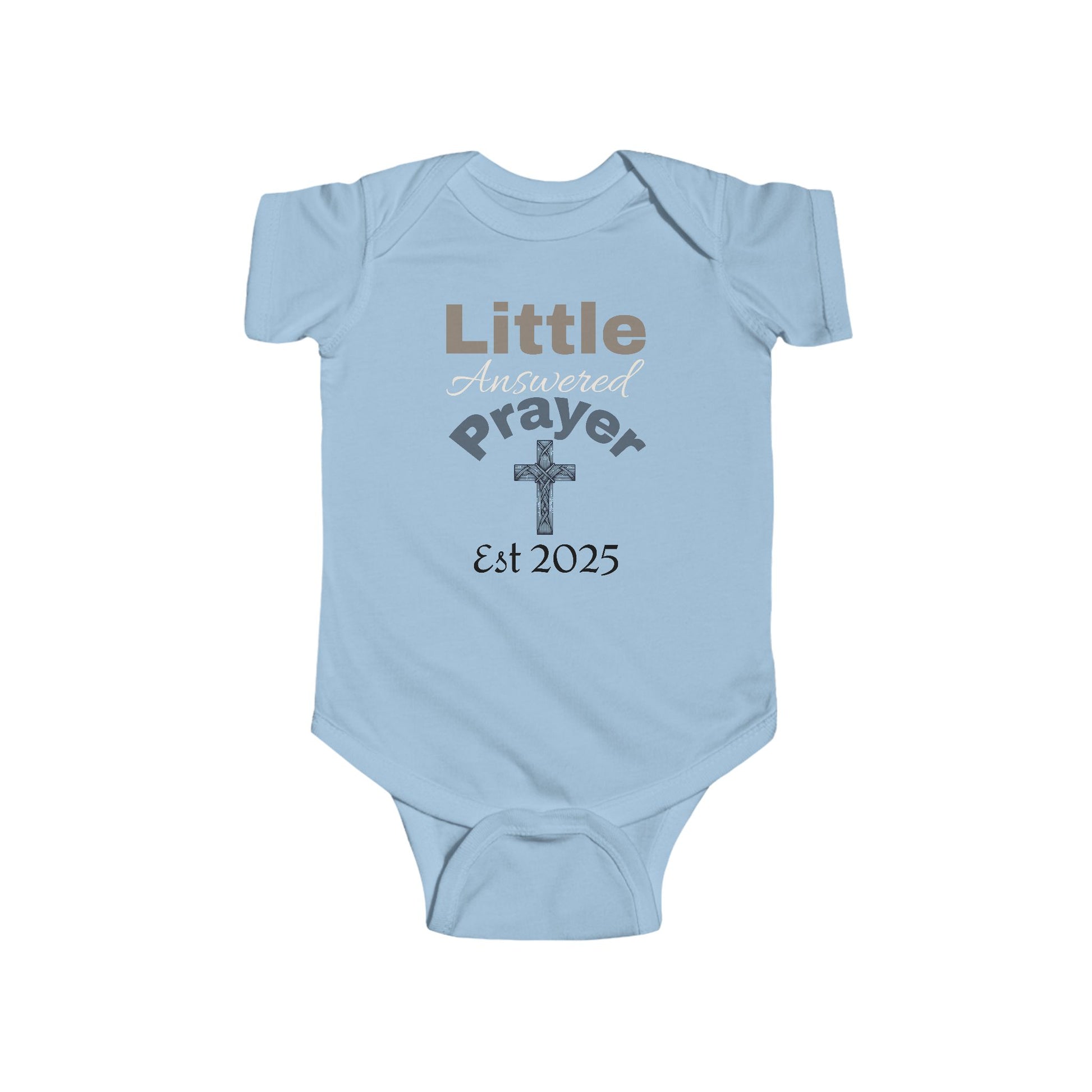 Little Answered Prayer Infant Bodysuit - Cute Baby Gift for Births - Mama's Miracles